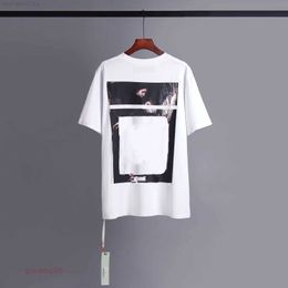 Mens t Shirt Womens Designers T-shirts Offs Loose Tees Tops Man Casual Luxurys Clothing Streetwear Shorts Sleeve Polos Tshirts Size Offes White 2qqv 52NR