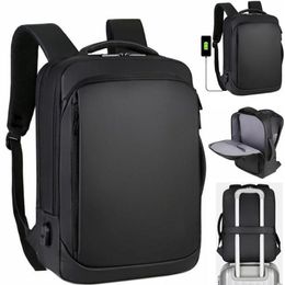 Duffel Bags Laptop Backpack Men's Business Notebook Waterproof Back Pack Usb Charging Bag Travel Bagpack Anti Theft301O
