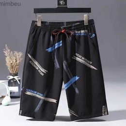 Men's Shorts 2023 Summer Mens Shorts Fitness Jogging Basketball Pants Fashion Trend Casual Pants Thin Style Loose Breathable Sweatpants 5Xl 240226