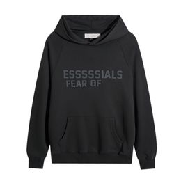 Essentialsweatshirts Ess FOG Hoodie Sweatshirts Mens Womens Hip Hop Oversized Jumpers Hoody O-Neck 3D Letters Essentialshoodie men Top Quality Terry FG8874