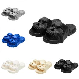 Flat Shoes beach Home Men Women Slippers Simple Black White Green Beige Sandals Non-slip Bathroom Slides Flip Flops Indoor Couple 36-45