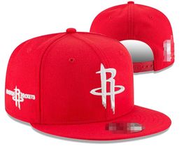 Houston"Rockets''Ball Caps Casquette 2023-24 unisex fashion cotton baseball cap snapback hat men women sun hat embroidery spring summer cap wholesale A0