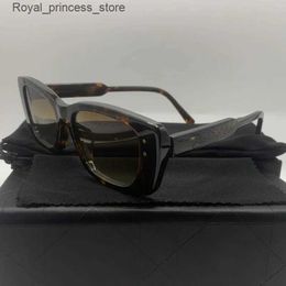 Sunglasses 2024 New Acetate Womens Sunglasses Fashion Brand Designer Womens Party Glasses Steam Punk Girls Summer Sunglasses UV400 Q240226