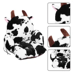 Pillow Cow Backrest Adorable Sofa Mat Seat Lumbar Practical Puffy Chair Pp Cotton