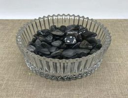 1 Bag 100 g Natural black rutilated quartz Stone crystal Tumbled Stone Irregular Size 520 mm Color black9532112