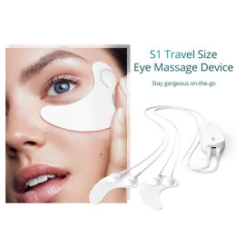 Massager Microcurrent Rf Massage Eye Mask Hydrogel Eye Patches Hot Massage Ems Eye Massage Device Reduce Wrinkles Puffiness Dark Circles