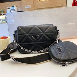 New 2024 Luxury bag Womens Designer tote Bag man handbag triangle Croissant underarm Crossbody bags P Fashion Leather purse wallet clutch Shoulder Bag System