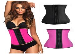 Bodysuit Women Waist Trainer 9 Steel Bone Shapewear Training Corsets Cincher Body Shaper Bustier Belly Slimming Belts S3XL23061505177