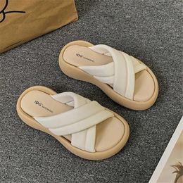 Sandals Thin Heel Slip Resistant Woman Loafers Ladies Girl Shoes Big Slippers Sneakers Sports Character Bity Fitness