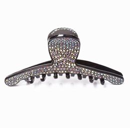 New Style Full Pave Rhinestone Hair Clips Acrylic X Large Hair Claw Top Quality Hair Jewellery AA27 S9189178775