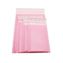 Envelopes 50 Pcs Pink Bubble Envelope Polyfoam Selfsealing Padded Envelope Gift Bag for Book and Magazine Lined Mailing Packaging Bag