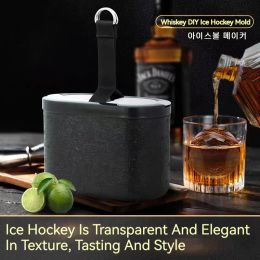 Tools Whiskey Ice Ball Maker Mould Clear Silicone Ice Cubel Maker Sphere Cube Tray Mould Large 2.4 Inch Round Ice Box Mould