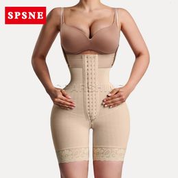 Women Adjustable shoulder strap Body Hourglass Girdle - Rib-height Mid-leg Women Waist tight hip lifting pants 240219