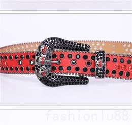 Charming Bb designer belts skeleton head luxury belt for mens gemstone full rhinestones cinture practical birthday party gifts women belt attractive YD024 C4