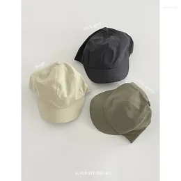 Ball Caps Style Summer Short Brim Quick-Dry Baseball Cap Women's Pure Color All-Matching Outdoor Sun-Shade Sun Protection