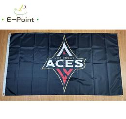 WNBA Las Vegas Aces Flag 35ft 90cm150cm Polyester Banner decoration flying home garden Festive gifts8735579