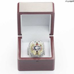 Fwo9 Designer Commemorative Ring Rings New 2022 Sec University of Georgia Bulldog University League Championship Ring 6ne8 D19l