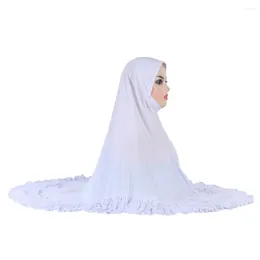 Ethnic Clothing Plain Large Size Muslim Hijab Amira Pull On Islamic Scarf Sell Headscarf Ramadan Pray Hats Headwear Shawl Head Wrap