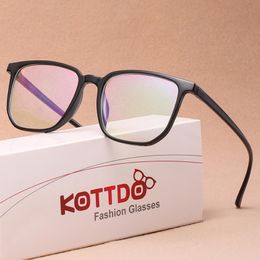 Fashion Sunglasses Frames 2022 Anti-Blue Light Eyeglasses Women Optical Myopia Glasses Men Computer Transparent Spectacle Eyewear240y