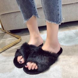 Slippers Maomao Slippers: Women Wear Flip Flop Shoes Outside In Autumn And Winter