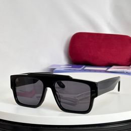1460 Sunglasses Black Dark Grey Lenses Men Luxury Glasses Shades Designer UV400 Eyewear