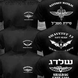 Men's T-Shirts 2020 Men Shirt New Israel Special Forces Navies Sayeret Matkal Shayetet 13 Funny T-shirt T240227