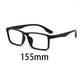 Sunglasses Vazrobe 155mm Oversized Eyglasses Glasses Frame Men Women No Screw Spectacles Male Ultralight Grey Transparent For Optical Lens