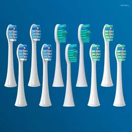 For Philips Replacement Brush Heads HX3/HX6/HX8/HX9 Sonic Electric Toothbrush Soft DuPont Vacuum Practical Nozzles