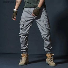 Men's Pants High Quality Cotton Fashion Military Camouflage Casual Tactical Cargo Pants Streetwear Harajuku Joggers Men Clothing Trousers T240227