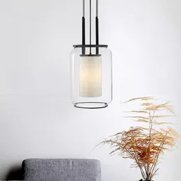 Pendant Lamps Japan Lustre Pendente Luminaire Suspendu Rope Living Room Home Decoration E27 Light Fixture LED Lights