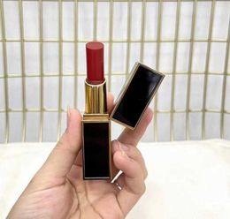 High Quality TF Black Tube Lipstick Matte Moisturizing ePacket 1pcs Women Makeup6843813