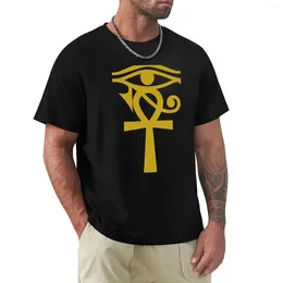 Men's Tank Tops Egyptian Eye Of Horus Ankh Egypt Archaeologist T-Shirt Sweat Shirts Mens T-Shirts