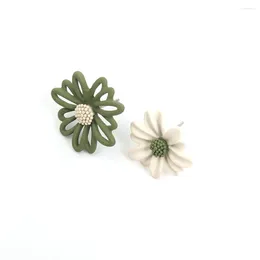 Stud Earrings Spring Fresh Style Small Daisy Flower Women Daily Travel Accessories Korean Girls Fashion Jewellery