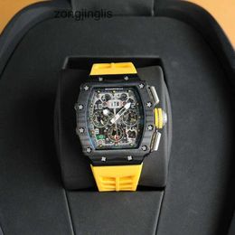 Mechanics style Fantastic Fashion R i c h a r d Luxury Super Mens Male wrist Watches watches RM1103 designer Highend quality black bezel for men waterproof Y2QH Best qua