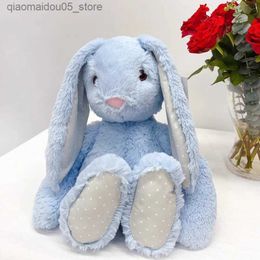 Plush Dolls 35cm Cute Plush Toy Filling Toy Rabbit Doll Baby Sleep Companion Cute Plush Long Ear Rabbit Doll Childrens Gift Q240227