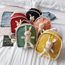 School Bags Children's Bag Simple Small Backpack Tide Boys And Girls Baby Wild Student Mini S For Kawaii