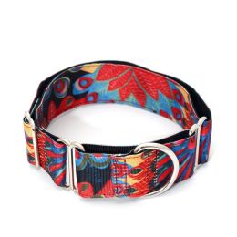 Collars Personalized Fabric Super Strong Durable Martingale Collars for Dogs Heavy Duty Nylon Dog Collar 2.5cm to 3.8cm Wide Necklace