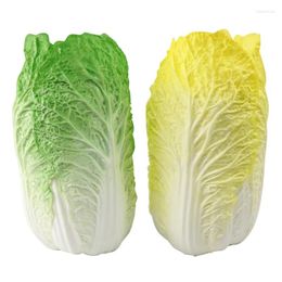 Decorative Flowers Simulated Chinese Cabbage Model Vegetable Decoration Rural Children's Cognitive Simulation Fruit Fake