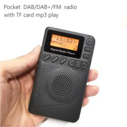 Radio DAB/DAB+ Digital Radio Player DAB receiving FM Reception MP3 Player Pocket Mini Stereo Receiver LCD Display Good Sound Speaker