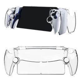 Cases Crystal Shell Transparent Clear PC Protective Cover Case Guard For PS5 PlayStation Portal Remote Player Game Accessories