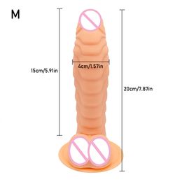 Soft Skin Feeling Silicone Huge Dildos With Suction Cup Big Dick Realistic Large Phallus Sex Toys For Women Masturbation