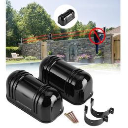 Detector 150m Sensor Alarm Dual Beam Photoelectric Infrared Detector for Home Security support Connected to the alarm
