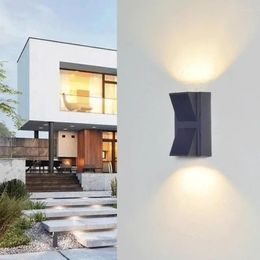 Wall Lamp Nordic LED 5W 15W Waterproof Outdoor Garden Courtyard Corridor Aisle Balcony Lighting