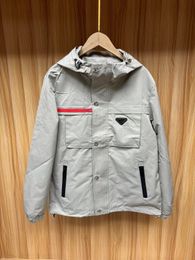 2024 new men's jacket hoodie fashion casual warm windproof ski jacket Spring Autumn outdoor warm jacket set-03