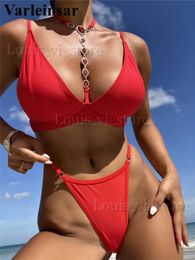 Women's Swimwear Diamond Extreme Mini Micro Thong Bikini Women Swimwear Female Swimsuit Two-pieces Bikini set Bather Bathing Suit Swim Lady V4329 T240227