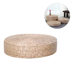 Pillow Woven Pouf Round Tatami Japanese Traditional Yoga Floor Mat 40x6cm Braided Meditation Pad For Living