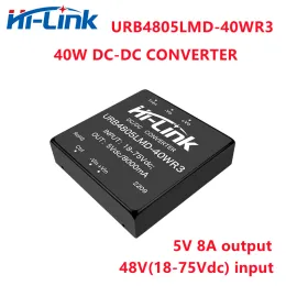 Supplys HiLink New IC Original DCDC Converter URB4805LMD40WR3 40W 48V(1875V) to 5V 8A Output Module Switch Power Supply Adjustable