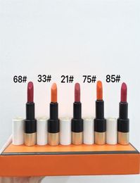 Luxury Brand lipstick Set 5Pieces TOP Quality Satin lipstick Rouge Matte lipsticks Made in Italy 1 5g243P1516673