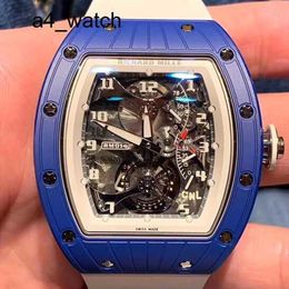 Highend Wrist Watch Leisure Wristwatch RM Watch RM014 and RM022 Series Manual 45*38.9mm Tourbillon Rm014 Ceramic France Limited Chronograph