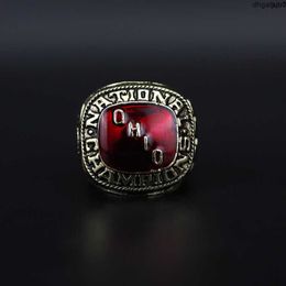 Designer Commemorative Ring Band Rings 1968 Ohio State University Buckeye National Football Championship Ring Ow39